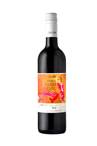 Bottle of 2021 Fancy Farm Girl Flamboyant Red