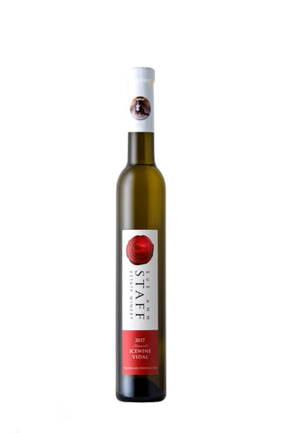 Bottle of 2017 Howard's Icewine Vidal 375ml size