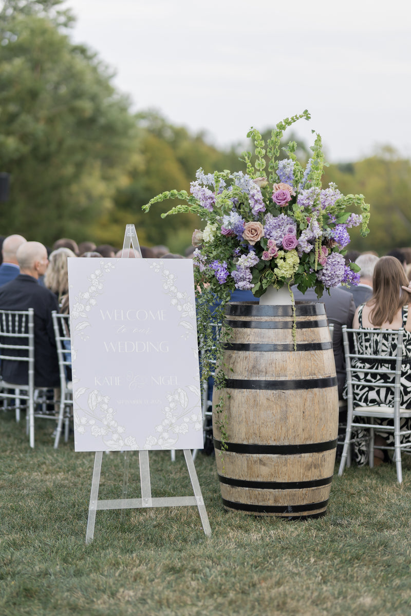 Wedding site detail | KATIE & NIGEL | Alexandra DelBello Photography
