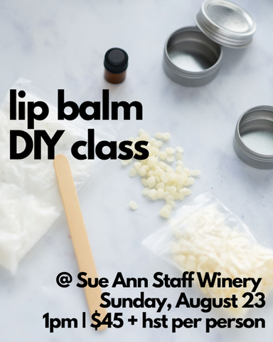 Lip Balm DIY Workshop with Lip Service Beauty - Aug 23