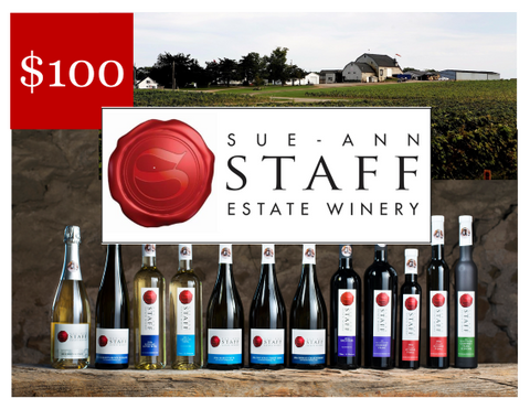 Sue-Ann Staff Estate Winery - DIGITAL GIFT CARD